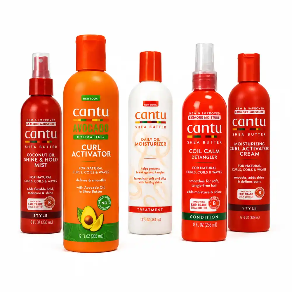 اسپری و کرم مراقبت از موی فر کانتی (Cantu)